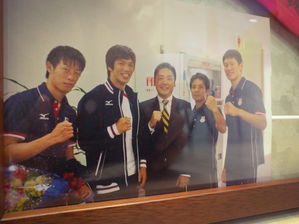オリンピックのボクシング日本代表と院長